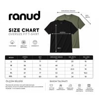 RANUD Erkek Regular Fit 2'li Tişört Paketi - %100 Pamuk, OEKO-TEX Sertifikalı