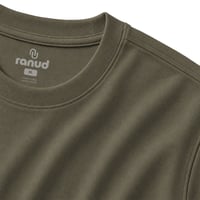 RANUD Erkek Regular Fit Tişört - %100 Pamuk, OEKO-TEX Sertifikalı