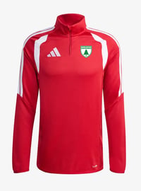 MUĞLASPOR ADİDAS KIRMIZI YARIM FERMUAR ANTRENMAN EŞOFMAN ÜSTÜ
