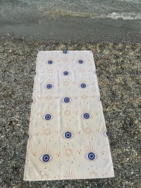Nazar Boncuğu Desenli Premium Baskılı Plaj Havlusu 75x150 cm