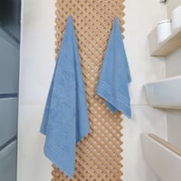 Organik Pamuk Milano Premium 2'li Banyo Havlu Seti – Ultra Yumuşak, Yüksek Emicilik, Antibakteriyel