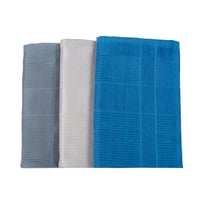 Sihirli Bez 3'lü Polyamid Antibakteriyel Mikrofiber Dekoratif Cam Mutfak Temizlik Bezi 42x70cm BYZ42703
