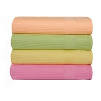 Sihirli Bez 4'lü Polyamid Antibakteriyel Mikrofiber Dekoratif Cam Mutfak Temizlik Bezi 42x70cm