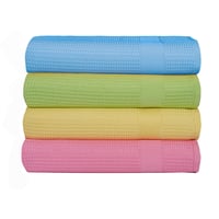 Sihirli Bez 4'lü Polyamid Antibakteriyel Mikrofiber Dekoratif Cam Mutfak Temizlik Bezi 42x70cm