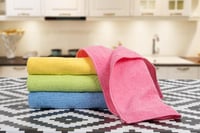 Süper Emici 4'lü Mikrofiber Temizlik Bezi