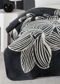 GREYS PAMUKLU ÇİFT KİŞİLİK BATTANİYE | ANTRASİT, 200X220 CM