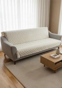 PELUŞ KAYMAZ SÜNGER TABANLI KOLTUK ÖRTÜSÜ| 160X210 CM