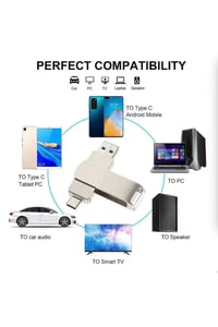 2 In 1 Çift Taraflı Type-c Usb 2.0 Metal Usb Bellek