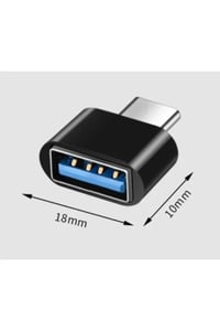 Type-c To Usb 3.0 (YÜKSEK HIZLI) Veri Aktarımı Otg Çevirici Dönüştürücü Adaptör