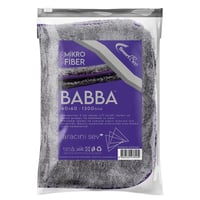 Smartbee BABBA Medium Çift Kat Mikrofiber Oto Kurulama Havlusu 40x60 1300GSM - Koyu Gri