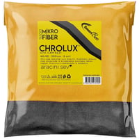 SmartBee CHROLUX 2'li Mikrofiber Kalın Oto Cam Bezi 40×50 300GSM – Turuncu/Gri
