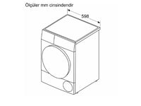 PROFİLO KURUTMA MAK. BEYAZ KM-9611-CTR ISI POMPALI (9 KG)