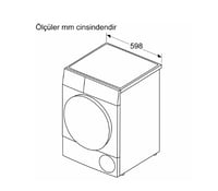 PROFİLO KURUTMA MAK. BEYAZ KM10611CTR ISI POMPALI (10 KG)