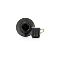 SCHAFER KAHVE FİNCAN SETİ GLOSSY 2 KİŞİLİK -4 PARÇA-ASORTİ07