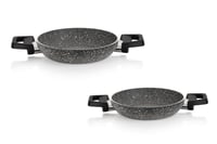 SCHAFER SAHAN 2 Lİ ETERNAL 18 CM+22 CM-GRİ