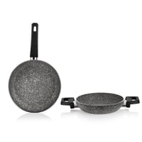 SCHAFER SAHAN 2 Lİ ETERNAL 20 CM+26 CM TAVA-GRİ