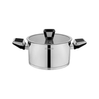SCHAFER TENCERE ÇELİK ÇEYİZ SETİ PREMİUM 18 PARÇA-INOX