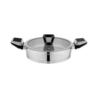 SCHAFER TENCERE ÇELİK ÇEYİZ SETİ PREMİUM 18 PARÇA-INOX