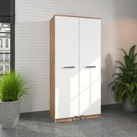 SEMBOL KD 08 İKİ KAPAKLI KİLER DOLABI 165 DERECE AÇILIR 6 ÇEKMECELİ BEYAZ