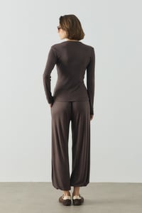 Acı Kahve Basic Uzun Kollu Body
