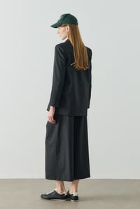 Antrasit Multi Cep Detaylı Kruvaze Blazer