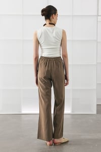 Bej Bol Paça Basic Pantolon