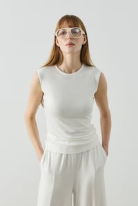 Beyaz Basic Sıfır Kol Body