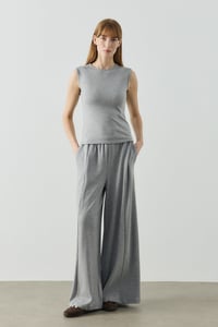 Gri Basic Sıfır Kol Body