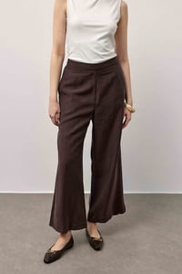 Kahverengi Soft Line Dökümlü Takım