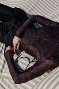 Leopar Desenli Surf Mayo