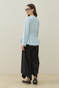 Mavi Bel Formlu Minimal Bluz