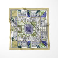 Mint City Desen Omuz Şal Eşarp