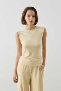 Sarı Basic Sıfır Kol Body