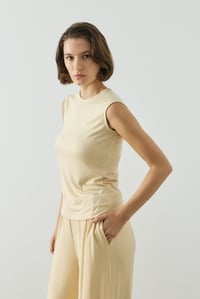 Sarı Basic Sıfır Kol Body