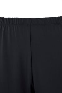 Siyah Flare Yüzücü Pantolon