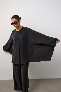 Siyah Soft Line Dökümlü Takım