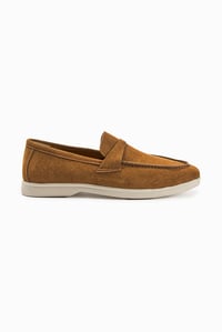 Taba Süet Günlük Loafer