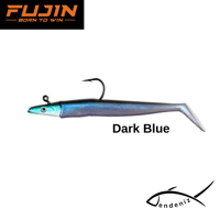 Fujin Zand Eel 11 Cm 7 gr ve 14 gr Double Body ve Jig Head Silikon Yem