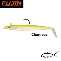 Fujin Zand Eel 11 Cm 7 gr ve 14 gr Double Body ve Jig Head Silikon Yem