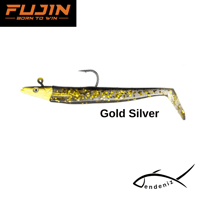 Fujin Zand Eel 11 Cm 7 gr ve 14 gr Double Body ve Jig Head Silikon Yem