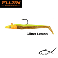 Fujin Zand Eel 11 Cm 7 gr ve 14 gr Double Body ve Jig Head Silikon Yem