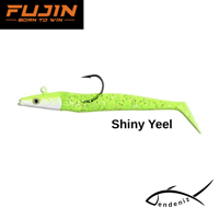 Fujin Zand Eel 11 Cm 7 gr ve 14 gr Double Body ve Jig Head Silikon Yem