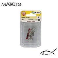 Maruto TR2081 Üçlü Olta İğnesi #10 (10)