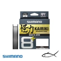 Shimano Kairiki 8+ 300m Steel Grey İp Misina 0.16mm