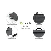 MACK MCC-201 15.6 BELIZE Notebook Çantası Siyah