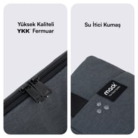 MACK MCC-701 14.1 City Fit Eco Notebook Çantası Siyah