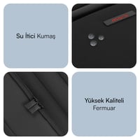 MACK MCC-804 14.1 Business X Notebook Sırt Çantası Siyah