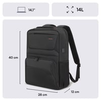 MACK MCC-804 14.1 Business X Notebook Sırt Çantası Siyah