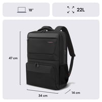 MACK MCC-807 18 Business X Notebook Sırt Çantası Siyah