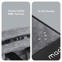 MACK MCE-1104 15.6 UNICITY Eco Notebook Sırt Çantası Gri